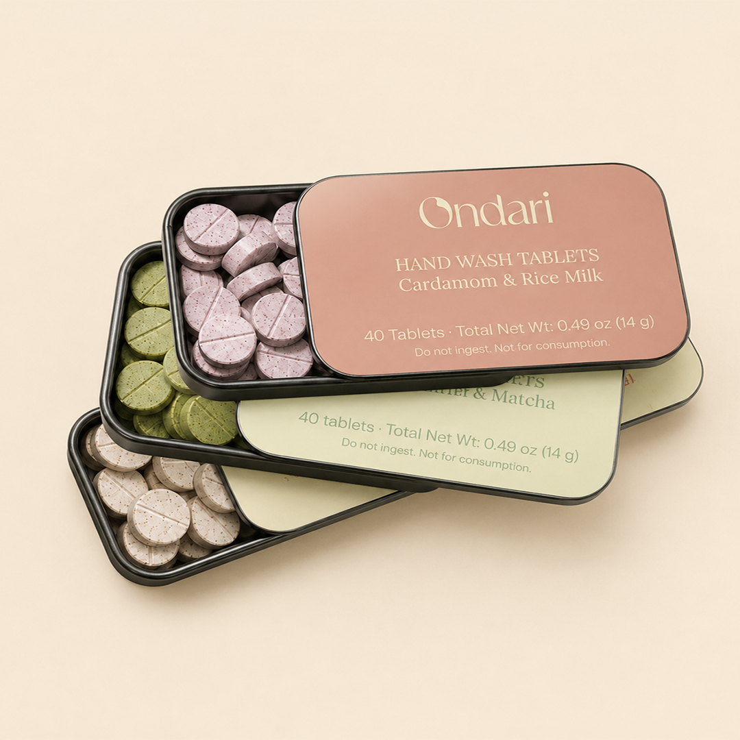 Hand Wash Tablets - Cardamom & Rice Milk