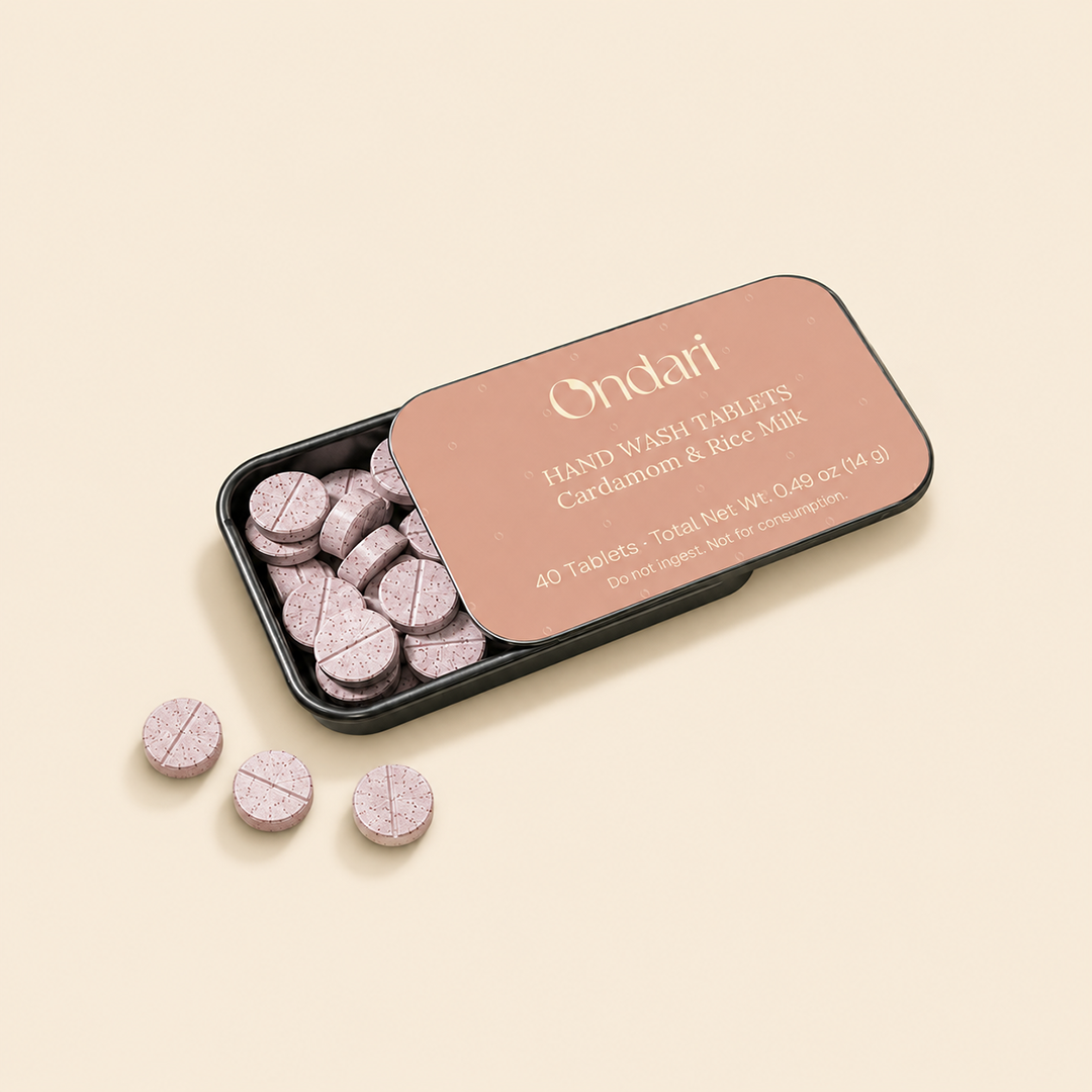 Hand Wash Tablets - Cardamom & Rice Milk