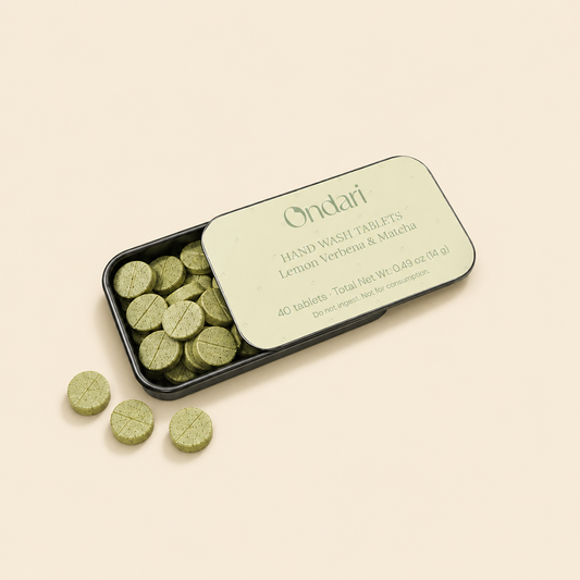 Hand Wash Tablets - Lemon Verbena & Matcha